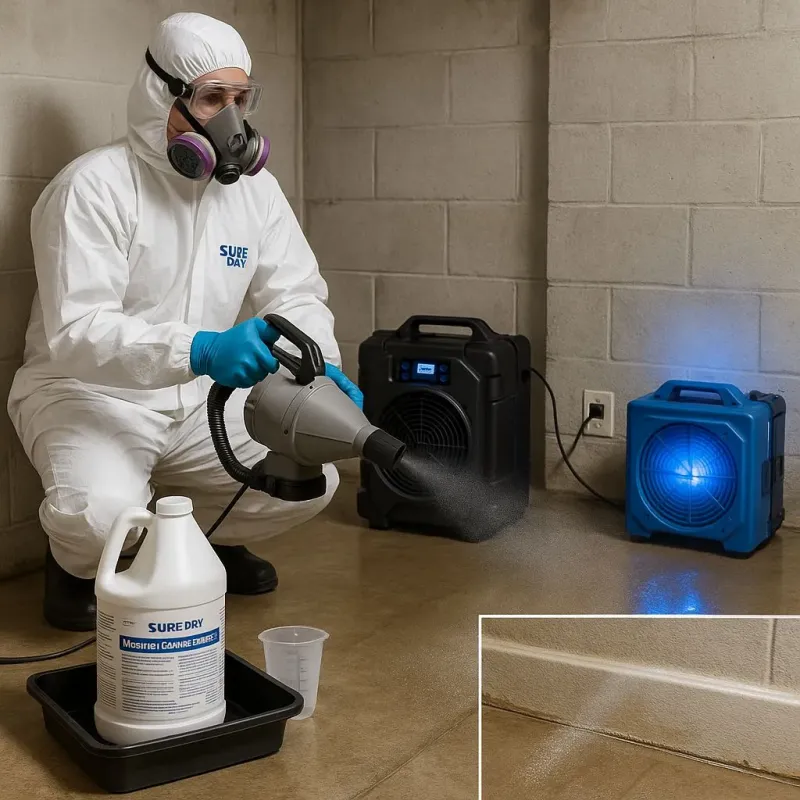 Sanitization and Odor Removal process in Groton, NY